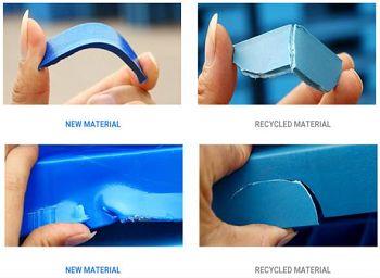 3 Skids Plastic Pallets 3 Skids Plastic Pallets